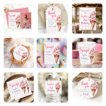 Ice Cream Girl Birthday Party 1