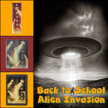 Alien invasion school supplies - planet series