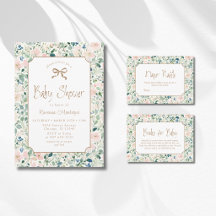Navy Blush Floral