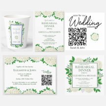 White Hydrangeas Watercolor Collection