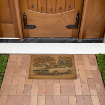 Hot Rod & Muscle Car Door Mats