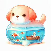 Whimsical Animal Jars - The Dog