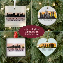 City Skyline Ornament Collection