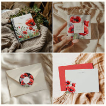 Red Poppy Floral Business Collection