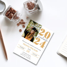 Personalized Graduation Invitations