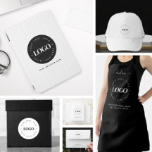 Circle Round Logo Custom Company Business Supplies