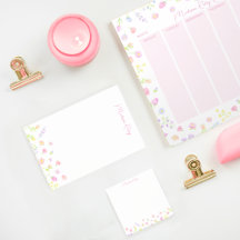 Pastel Wildflower Stationery