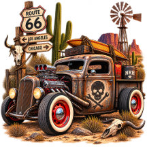 Route 66 Rat Rod   Vintage Hot Rod Collection