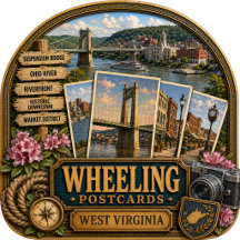 Wheeling West Virginia Postcards/Gifts