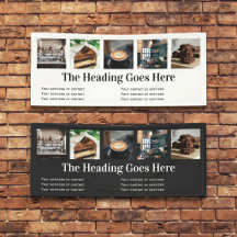Business Banners with Photo