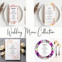 WEDDING MENU COLLECTION