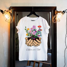 Wildflower women tshirt