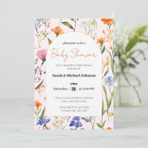  Lovely Wildflower Vibes – Baby Shower Theme Set