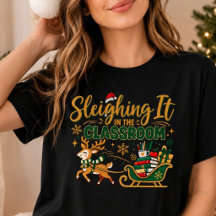 Funny Christmas Teacher Shirts