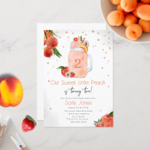 Little Peach Girl's Birthday