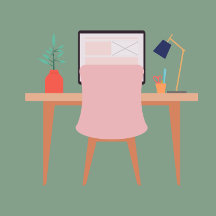 TRENDY AND UNIQUE PERSONALIZED COMPUTER DESK MAT