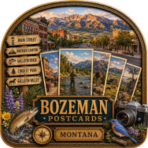Bozeman Montana Postcards/Gifts