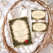 Woodland Apple Forest Baby Shower