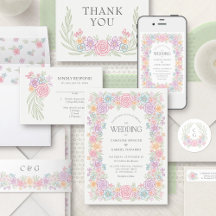 Colorful Wildflower Garden Wedding & Events Suite