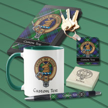 Clan Forbes Tartan and Crest Collection