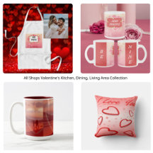 All Shops Valentine's Kitchen, Dining, Living Area