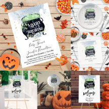 a baby is brewing Blue Baby Shower Collection