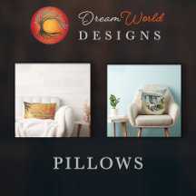Artistic Pillow Designs: Digital Paintings on Pill