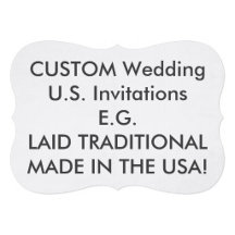 Made in the USA Invitations