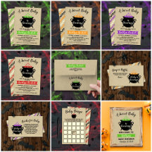 A Sweet Baby Is Brewing Halloween Baby Shower