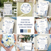 Coastal Wedding & Rehearsal Suite Blue
