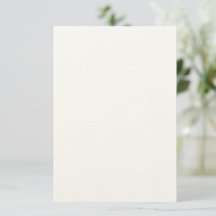 Custom 3.5" x 5" Rustic Felt Ecru Invitation Cards