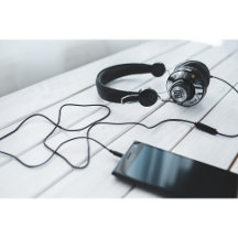 "Desk Vibes: Mobile & Wired Headphones