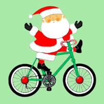CYCLING BICYCLE CHRISTMAS HOLIDAY