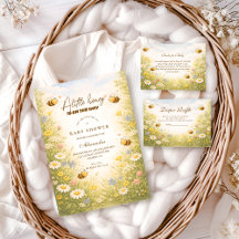 Wildflower Honey Meadow Baby Shower