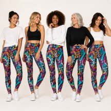 Vibrant Leggings and Capris