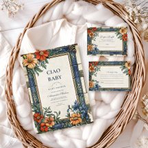 Italian Ciao Baby Shower