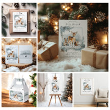 Winter Animals Cold Outside Baby Shower