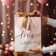 Modern Live Love Laught Positive Motivation Quote