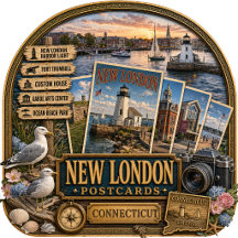 New London Connecticut Postcards/Gifts