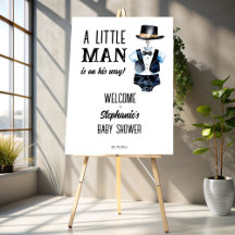 A Little Man Baby Shower