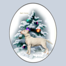 Bull Terrier Dogs Christmas Gifts