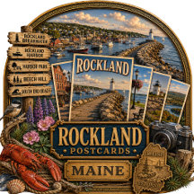 Rockland Maine Postcards/Gifts