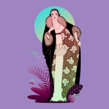 Parisian Costumes Illustration (1912) 