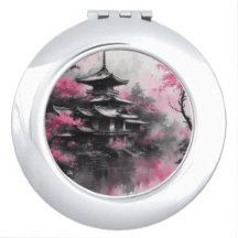 Japanese Art Compact Mirror Collection