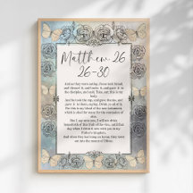 SCRIPTURE FLORAL WALL ART