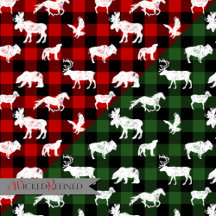 Cabin Buffalo Plaid Lumberjack Check Pattern