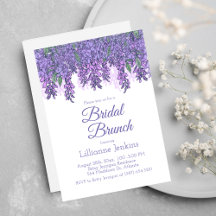 Purple Wisteria Wedding