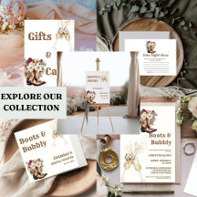 Cowboy Boots Bridal shower party