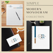 Simple Modern Monogram