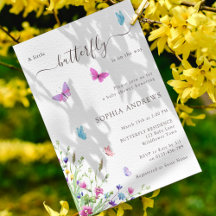 A little butterfly baby shower